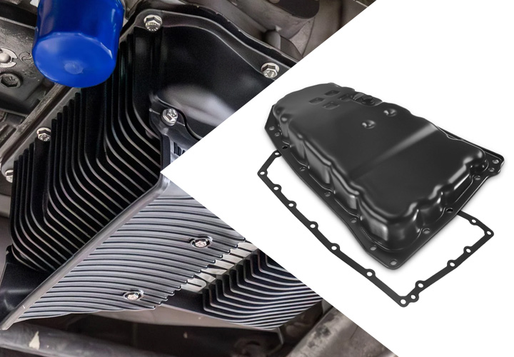 Transmission oil pan